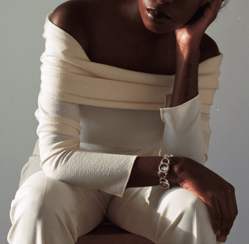 Handmade bracelet detail